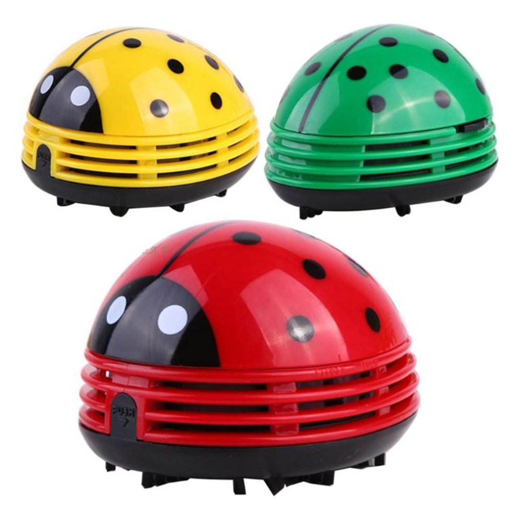 Office Furniture Brands - Cute Ladybug Desktop Vacuum Cleaner Dust