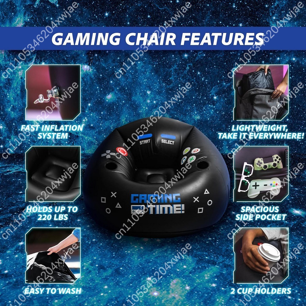 Inflatable Gaming Chair with C - Office Furniture Home 评论和价格