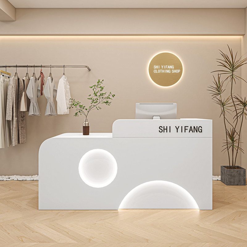 French Cream Style Cashier Des - Office Furniture High End 评论和价格