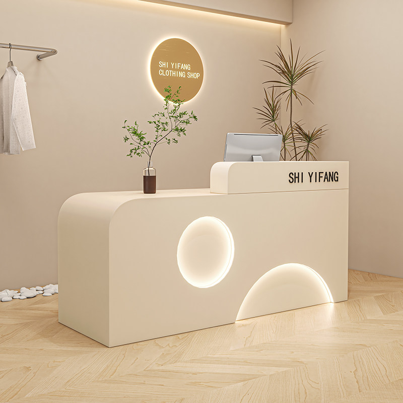 French Cream Style Cashier Des - Office Furniture High End 评论和价格