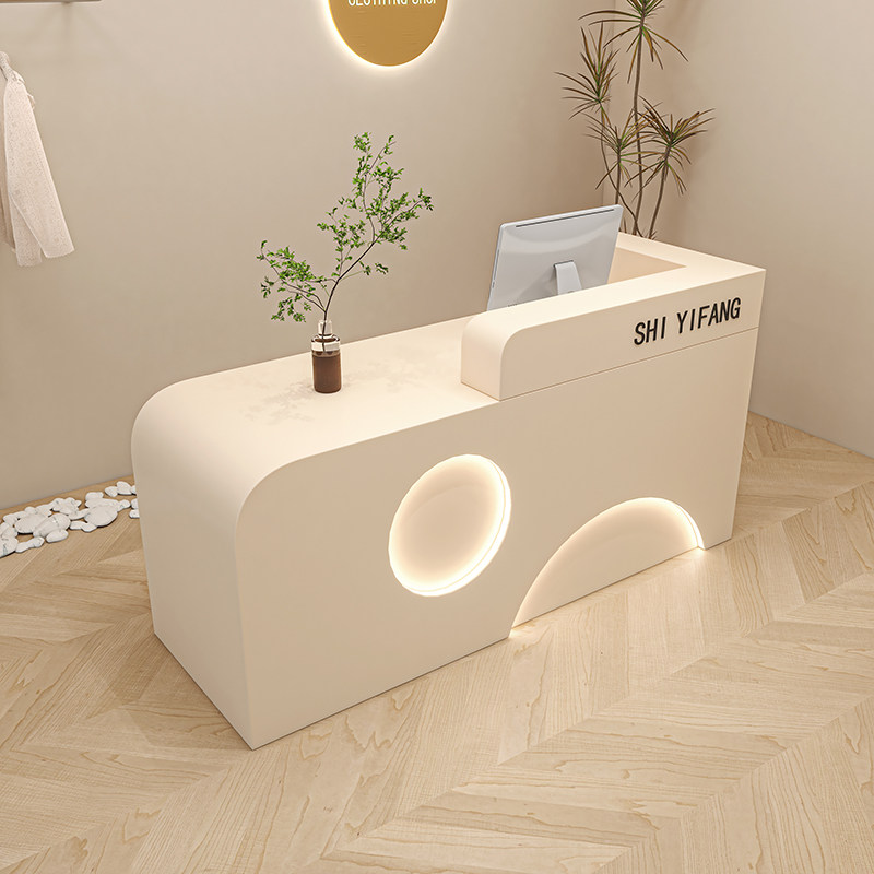 French Cream Style Cashier Des - Office Furniture High End 评论和价格