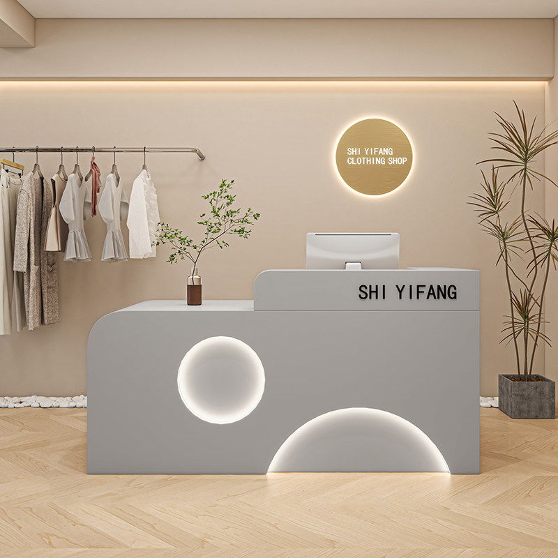 French Cream Style Cashier Des - Office Furniture High End 评论和价格