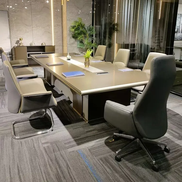 Large conference table, light  - Office Furniture High End 评论和价格