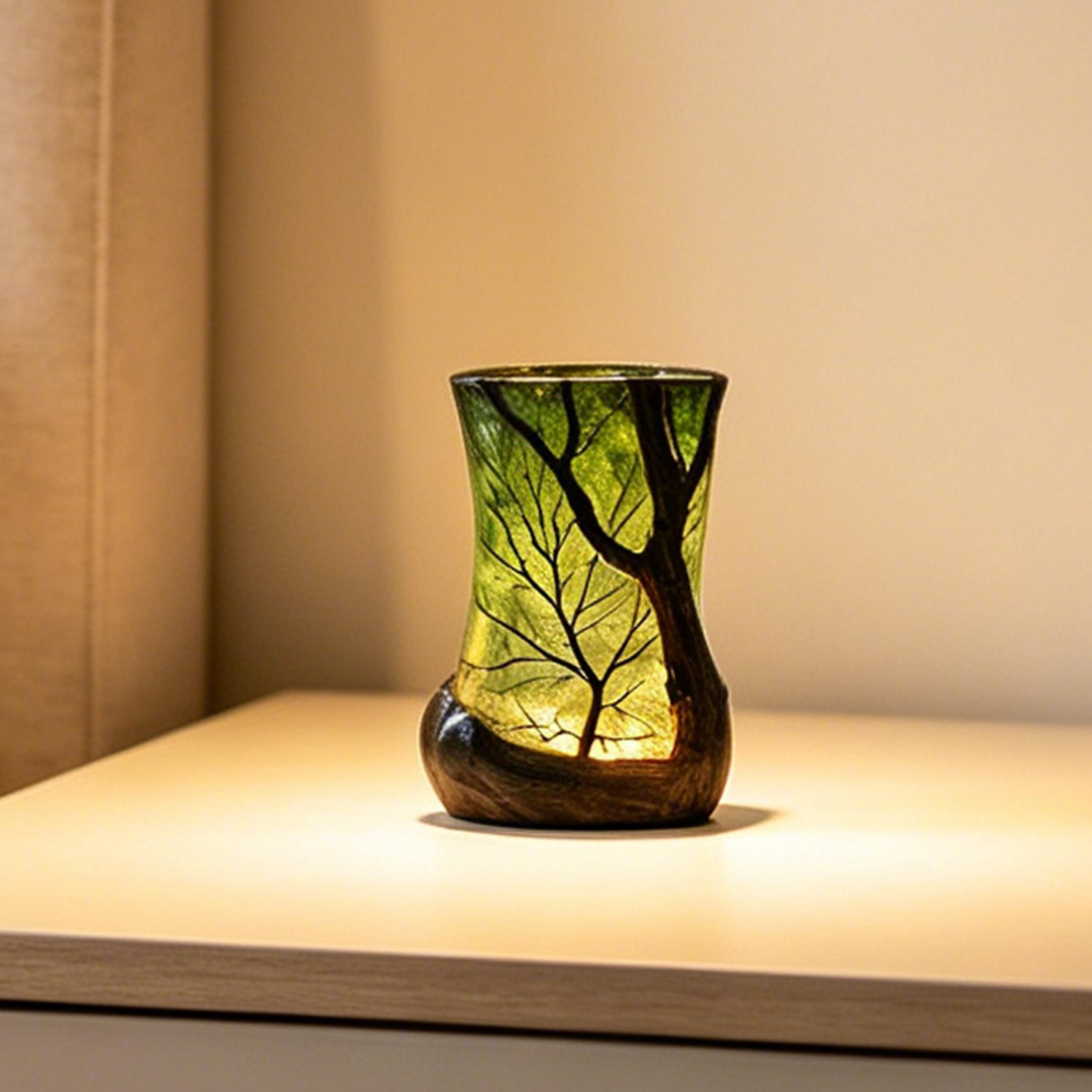 Bedside Table Lamp Forest Nigh - Office Furniture Home 评论和价格