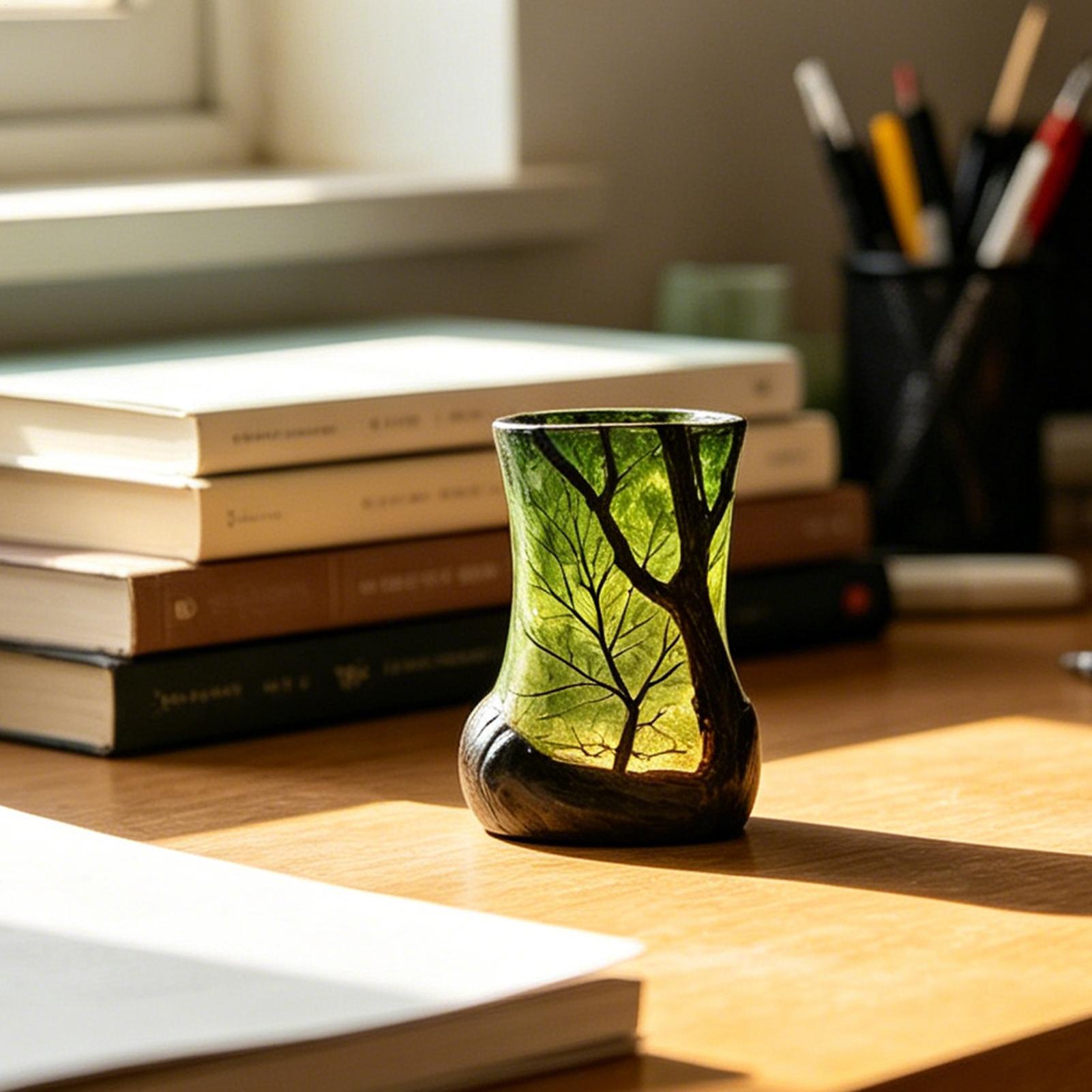 Bedside Table Lamp Forest Nigh - Office Furniture Home 评论和价格