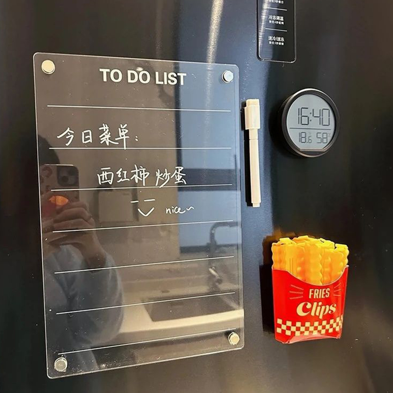 Fashion Acrylic Refrigerator M - Magnetic Whiteboard Calendar 评论和价格