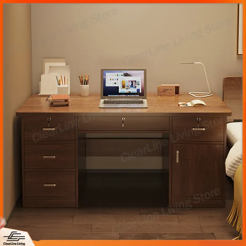 Solid Wood Desk Student Study  - Office Furniture Rental 评论和价格