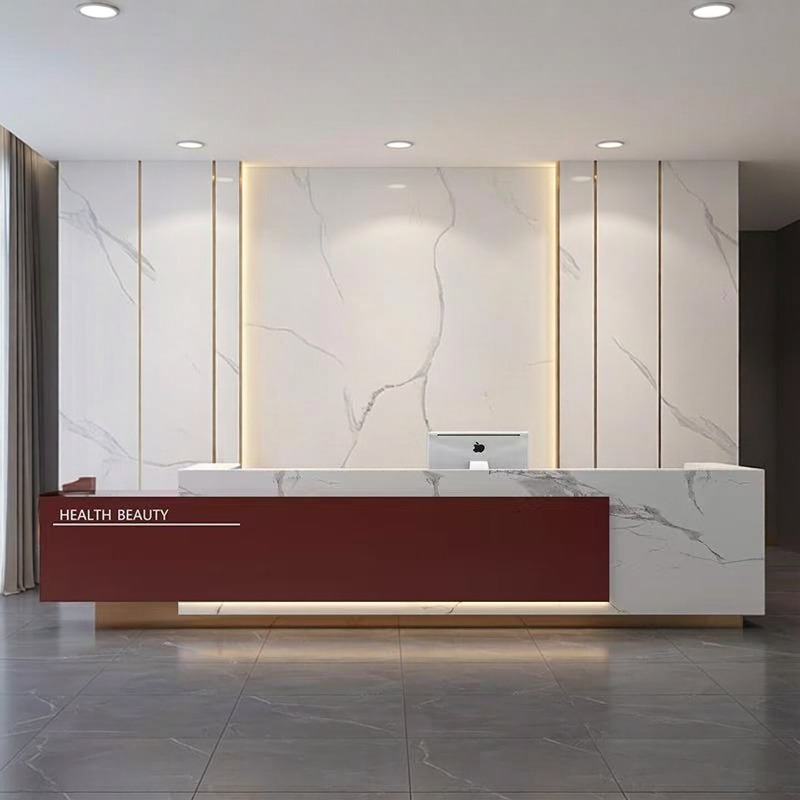 Modern Minimalist Reception De - Office Furniture High End 评论和价格