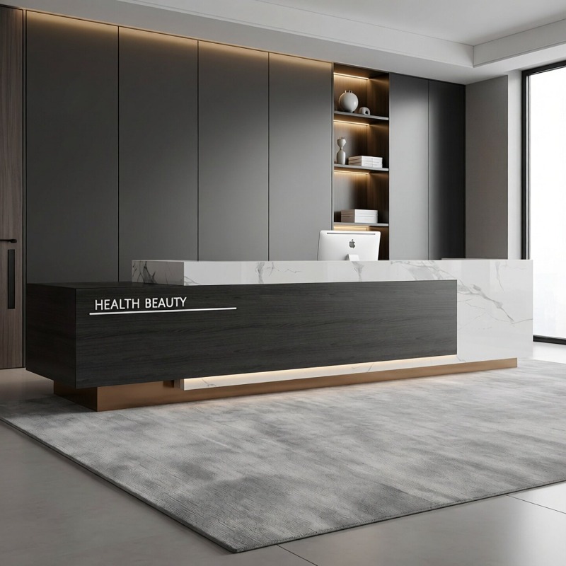 Modern Minimalist Reception De - Office Furniture High End 评论和价格