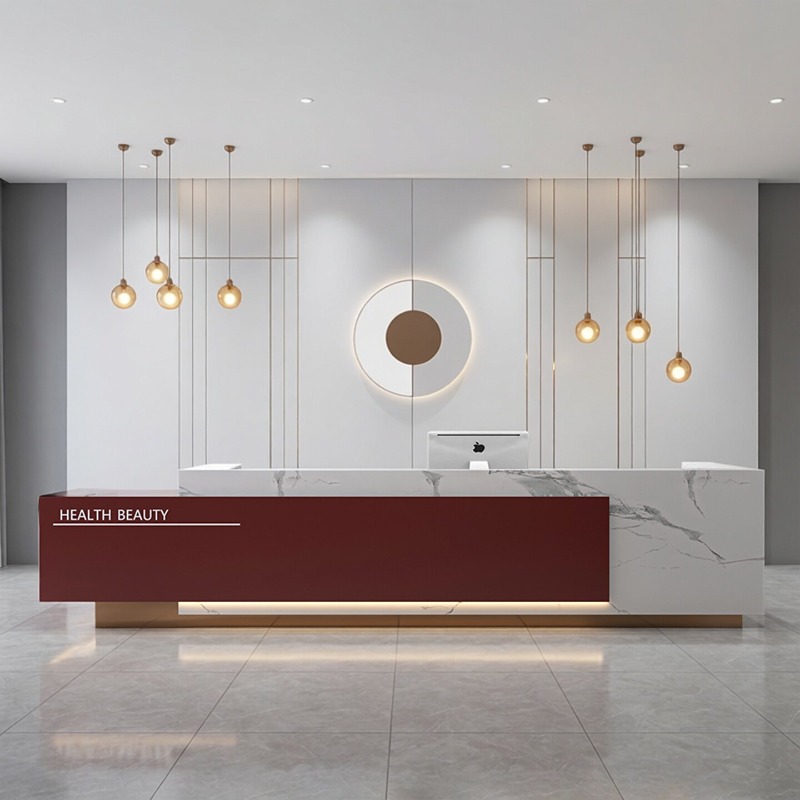 Modern Minimalist Reception De - Office Furniture High End 评论和价格